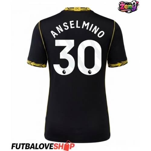 Dres Chelsea Aaron Anselmino #30 Preč pre Ženy 2026-27 Krátky Rukáv